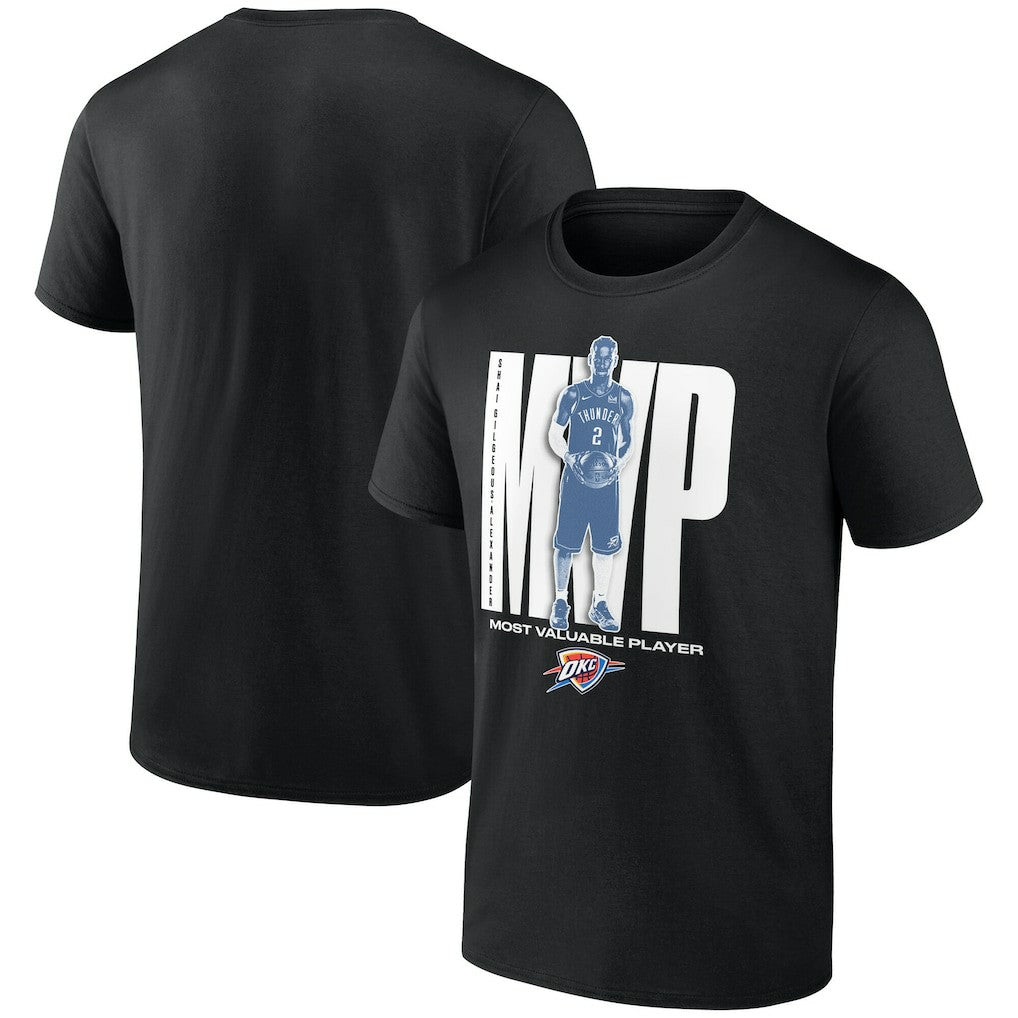 NBA Shai Gilgeous-Alexander Oklahoma City Thunder 2025 NBA MVP T-Shirt sale