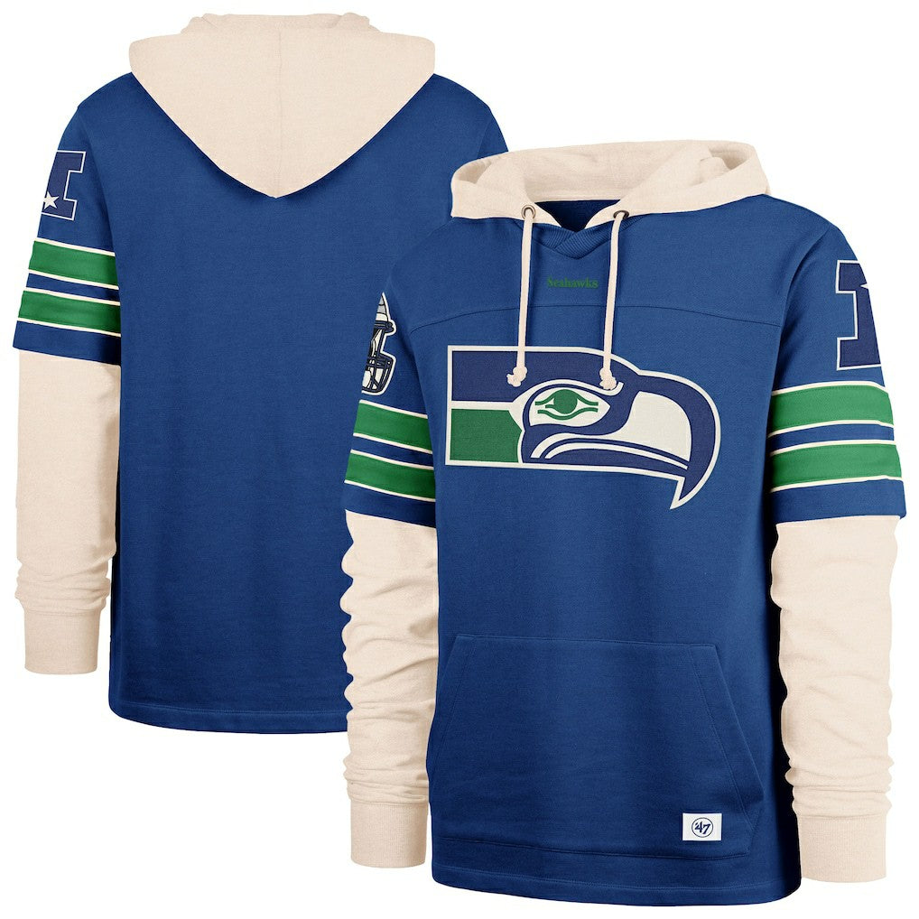 '47 Big & Tall Split Zone Cornerback Hoodie - Seattle Seahawks