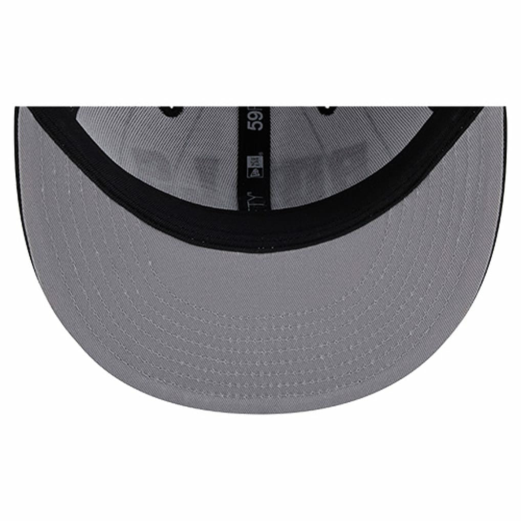 NBA Chicago Bulls Wordmark Pinstripe 59FIFTY Fitted Hat