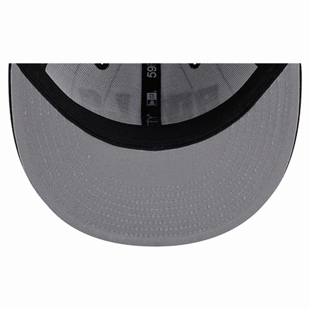 NBA Chicago Bulls Wordmark Pinstripe 59FIFTY Fitted Hat