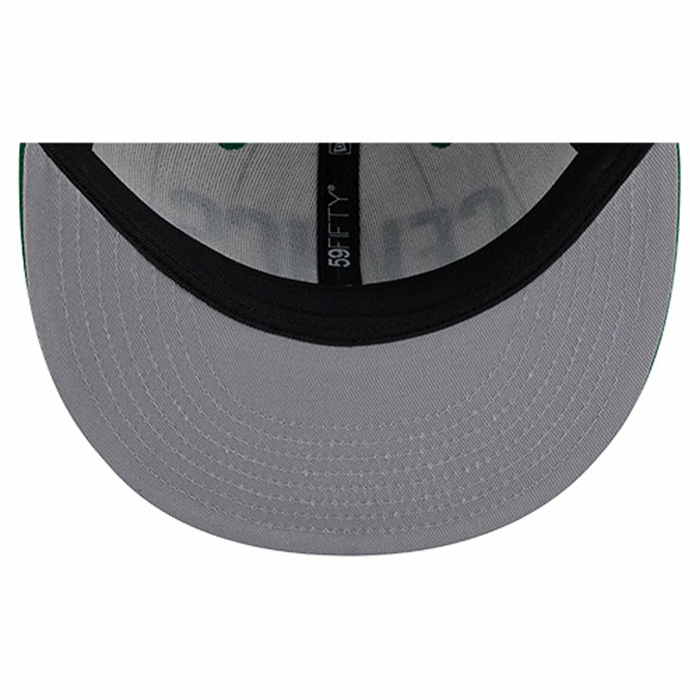 NBA Boston Celtics Wordmark Pinstripe 59FIFTY Fitted Hat