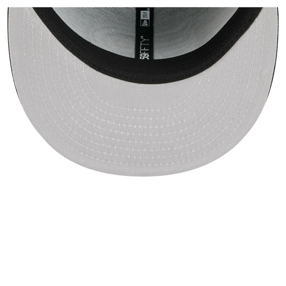 NHL Black Philadelphia Flyers New Era Faded Lines 59FIFTY Fitted Hat