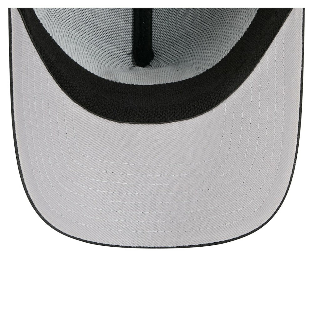 NHL Black Chicago Blackhawks New Era 39THIRTY A-Frame Perforated Flex Hat