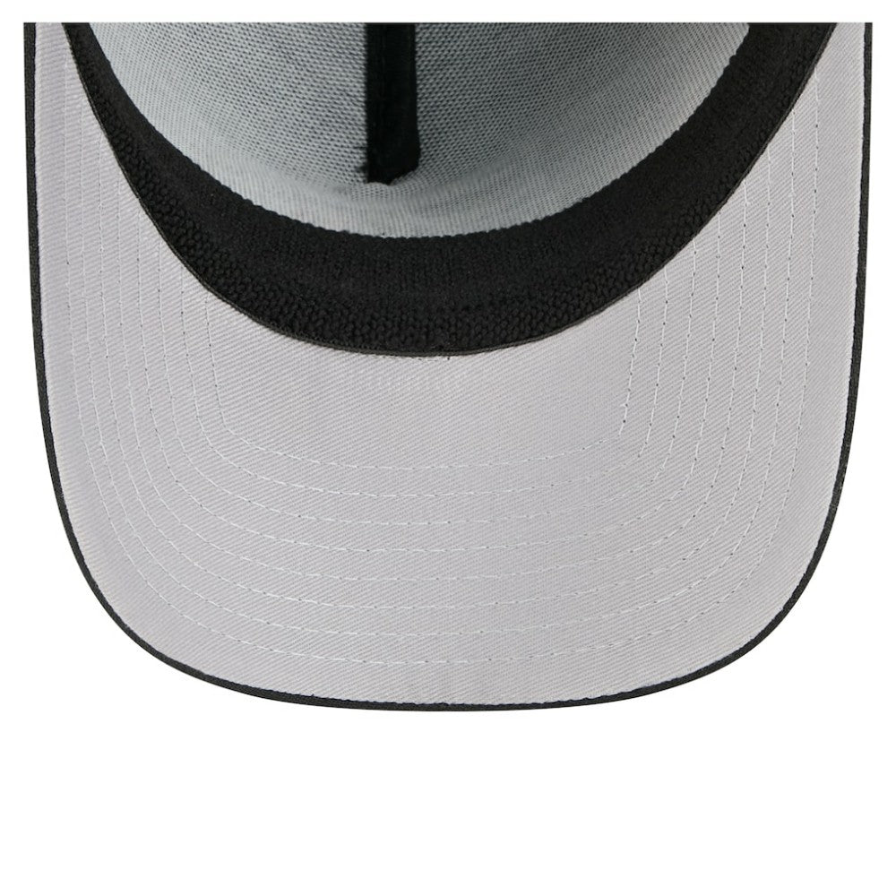 NHL Black Philadelphia Flyers New Era 39THIRTY A-Frame Perforated Flex Hat