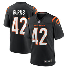 Oren Burks  Team Game Jersey - Cincinnati Bengals