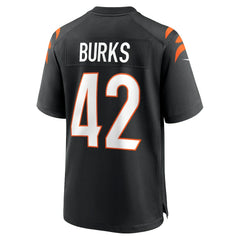 Oren Burks  Team Game Jersey - Cincinnati Bengals