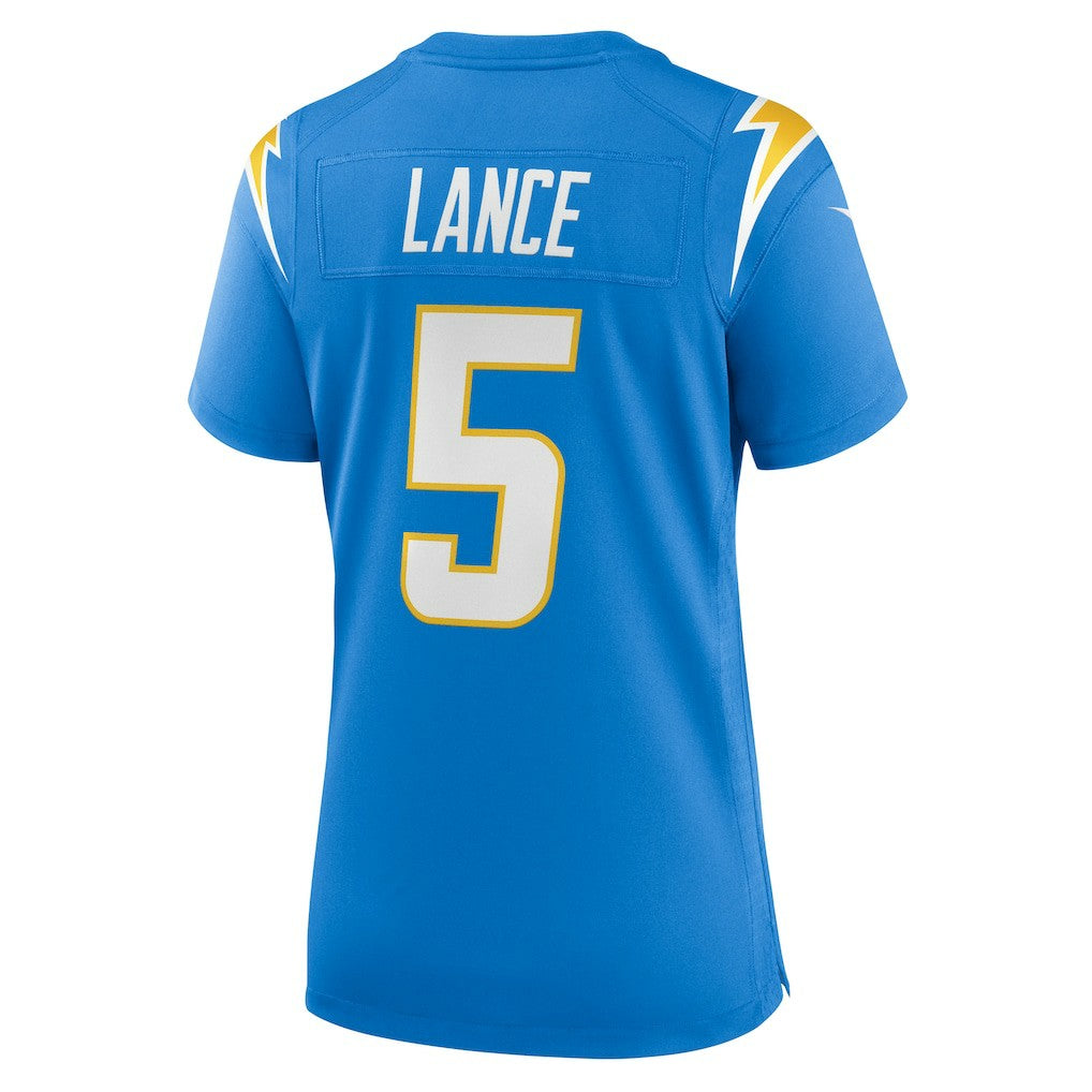 Trey Lance  Women's Team Game Jersey - Los Angeles Chargers