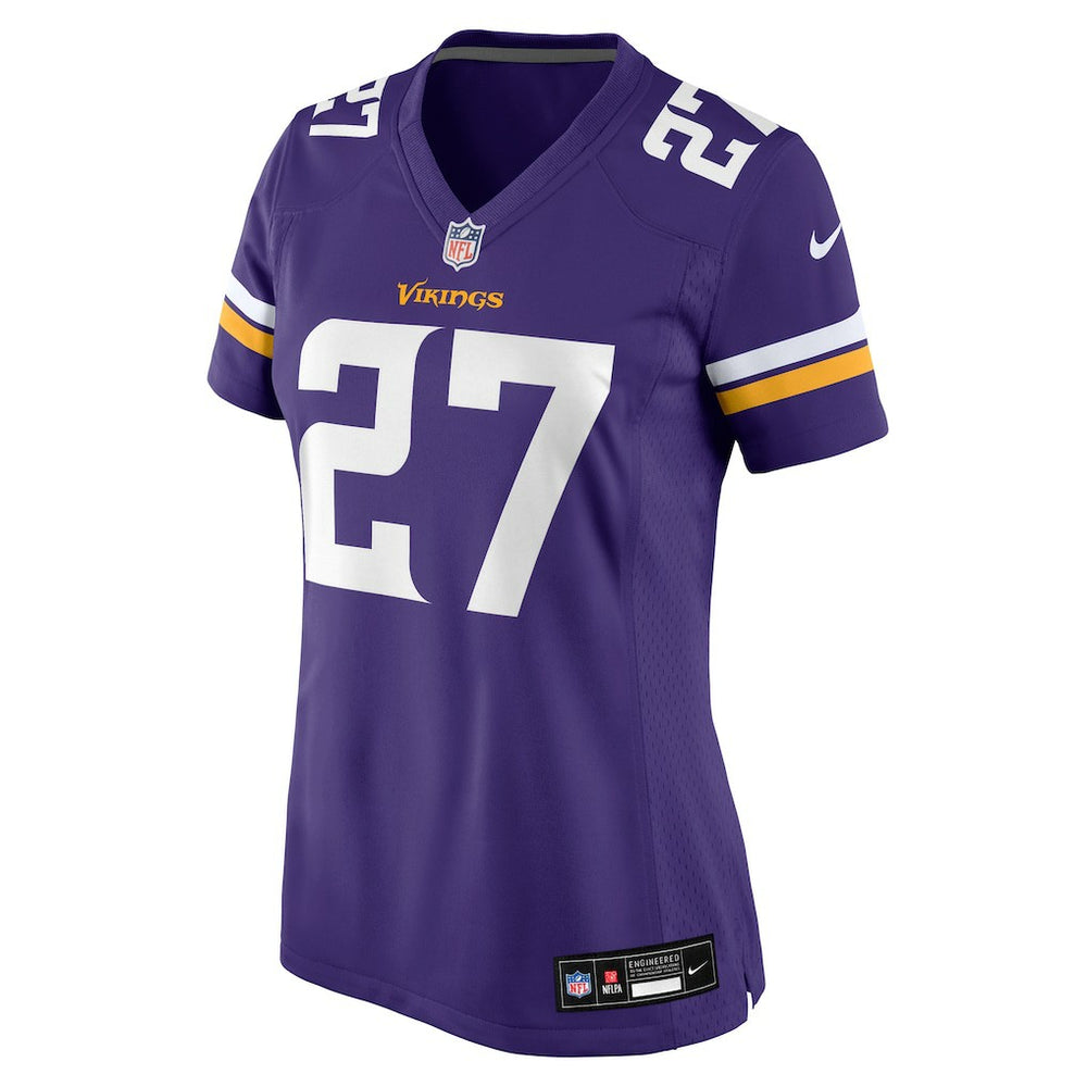 Jordan Mason  Women's Team Game Jersey - Minnesota Vikings