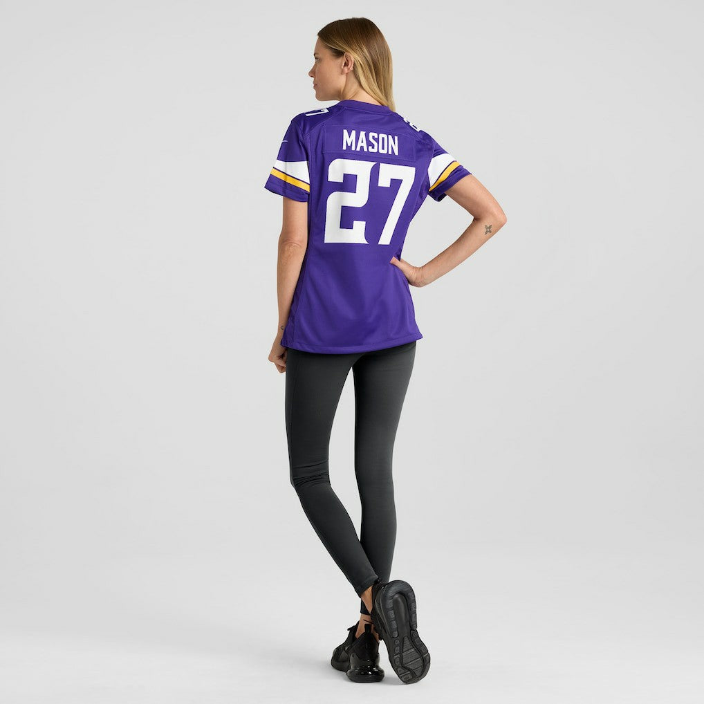 Jordan Mason  Women's Team Game Jersey - Minnesota Vikings