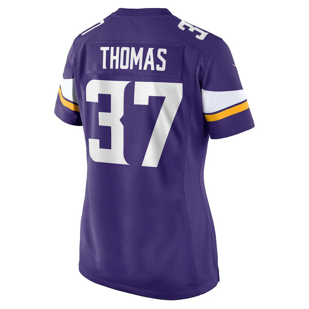 Tavierre Thomas  Women's Team Game Jersey - Minnesota Vikings