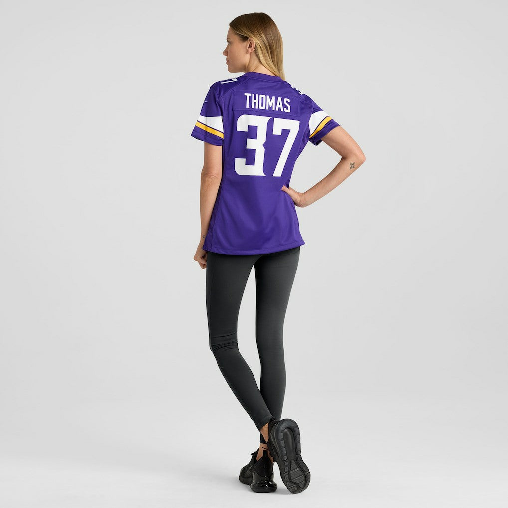 Tavierre Thomas  Women's Team Game Jersey - Minnesota Vikings