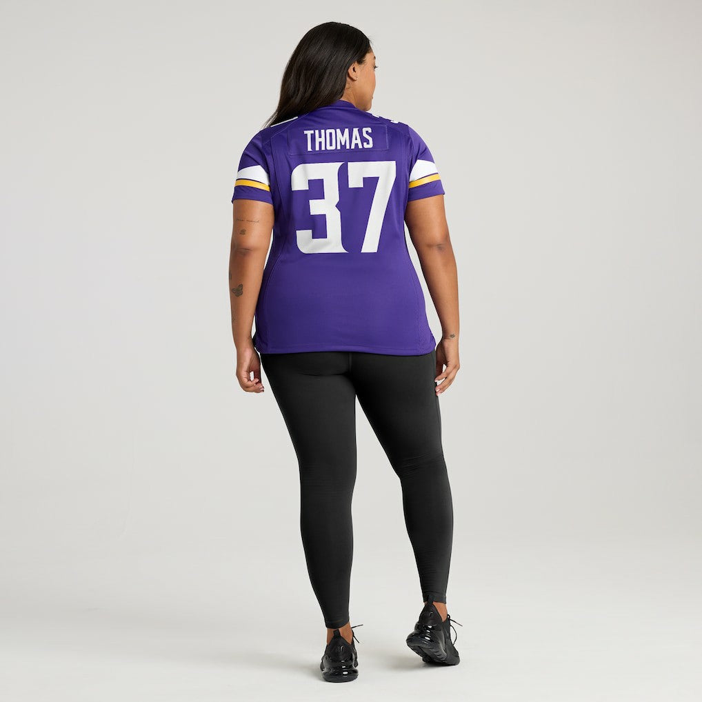 Tavierre Thomas  Women's Team Game Jersey - Minnesota Vikings