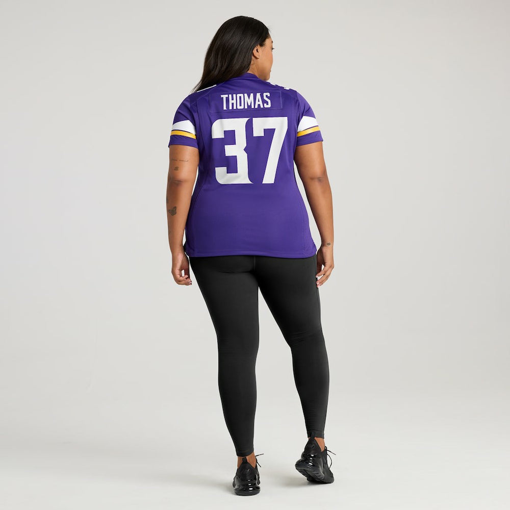 Tavierre Thomas  Women's Team Game Jersey - Minnesota Vikings