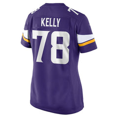 Ryan Kelly  Women's Team Game Jersey - Minnesota Vikings