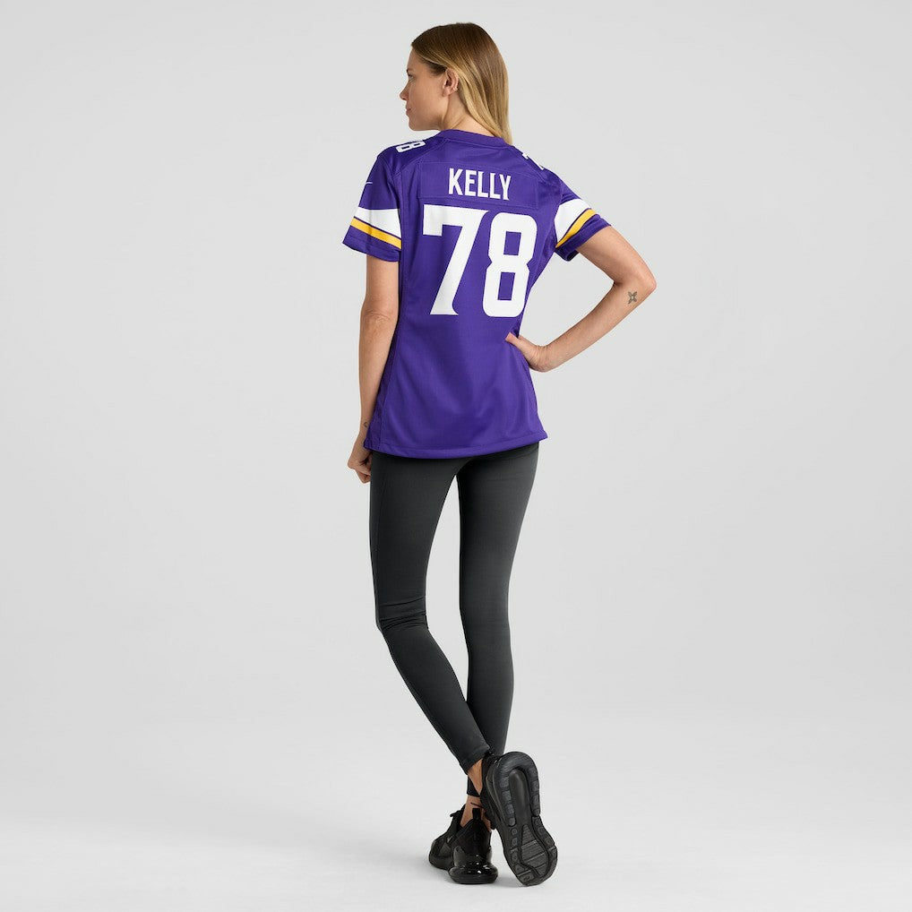 Ryan Kelly  Women's Team Game Jersey - Minnesota Vikings
