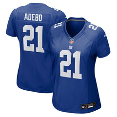 Paulson Adebo  Women's Team Game Jersey - New York Giants