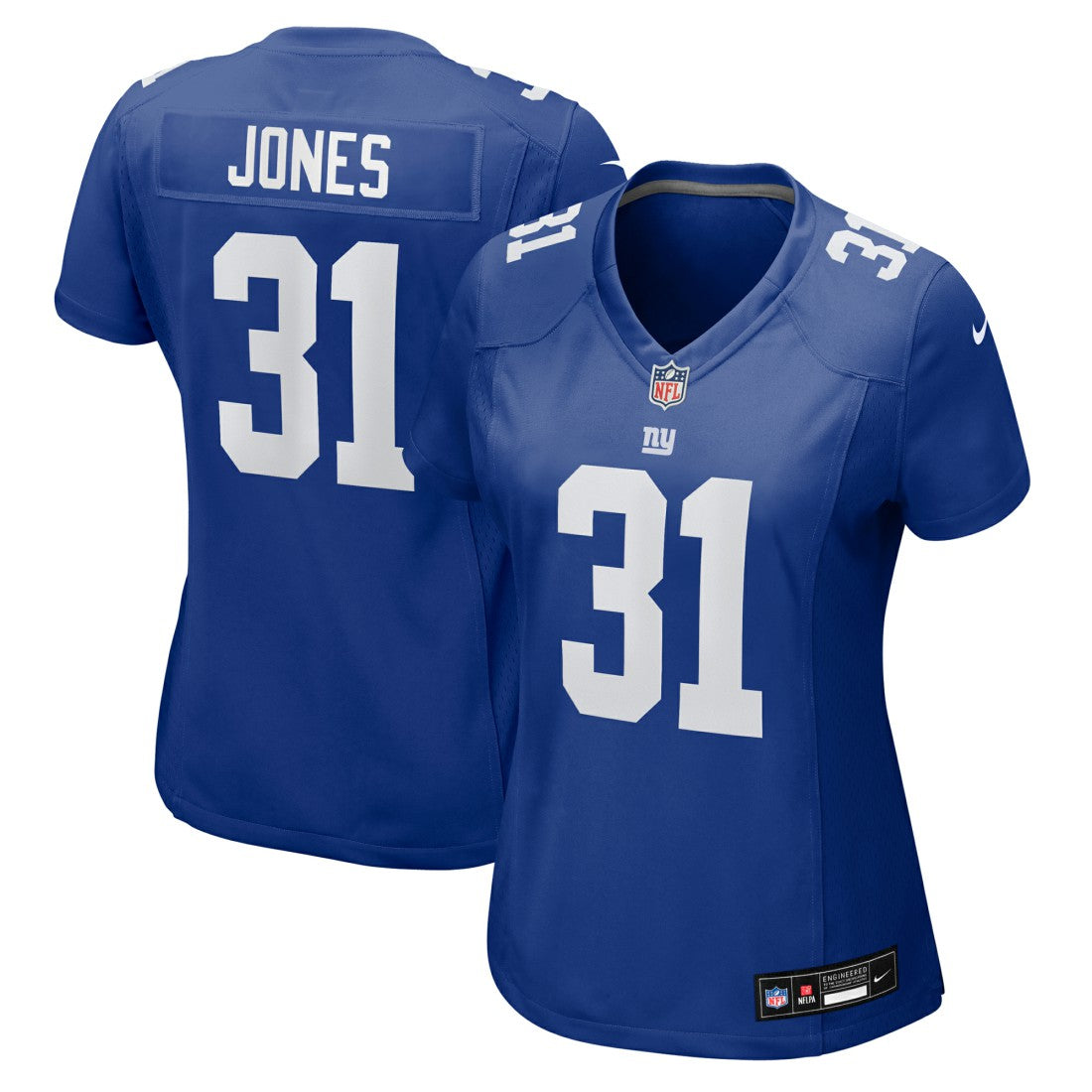 Nic Jones  Women's Team Game Jersey - New York Giants