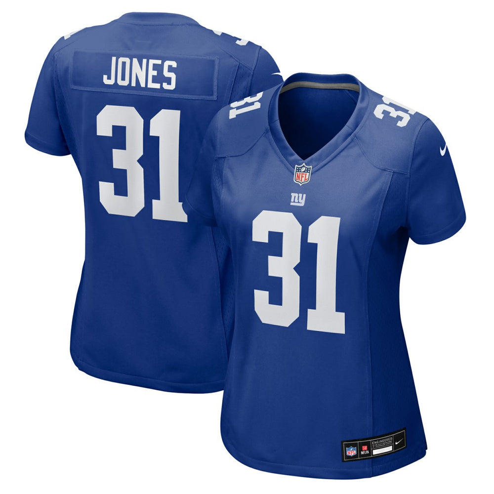 Nic Jones  Women's Team Game Jersey - New York Giants