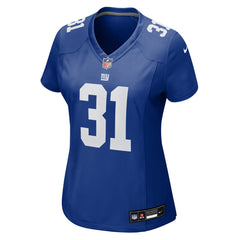 Nic Jones  Women's Team Game Jersey - New York Giants
