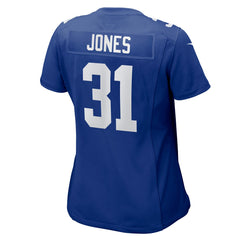 Nic Jones  Women's Team Game Jersey - New York Giants