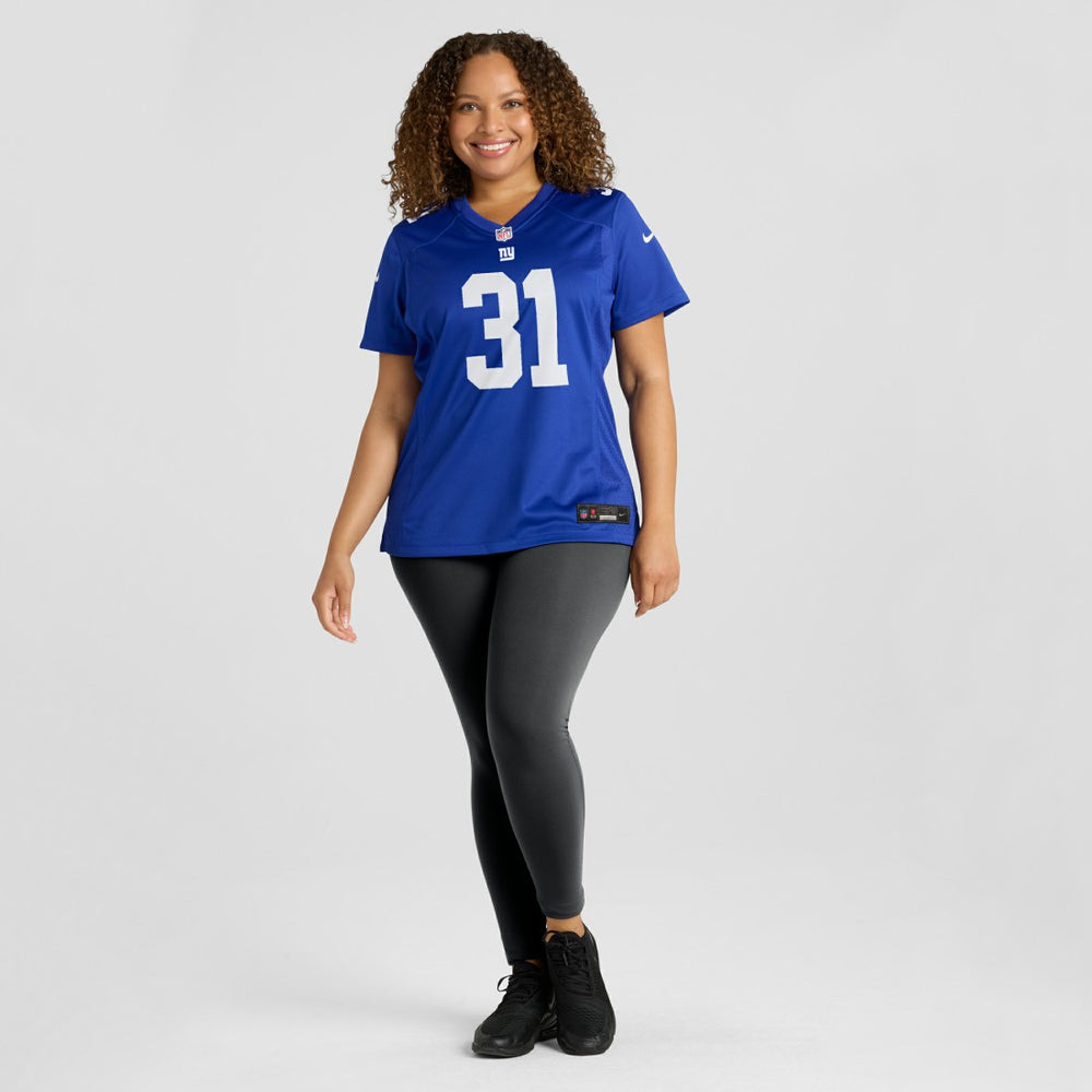 Nic Jones  Women's Team Game Jersey - New York Giants