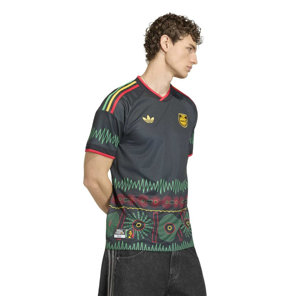 Jamaica National Team 2026 Away Replica Jersey - Adidas Black