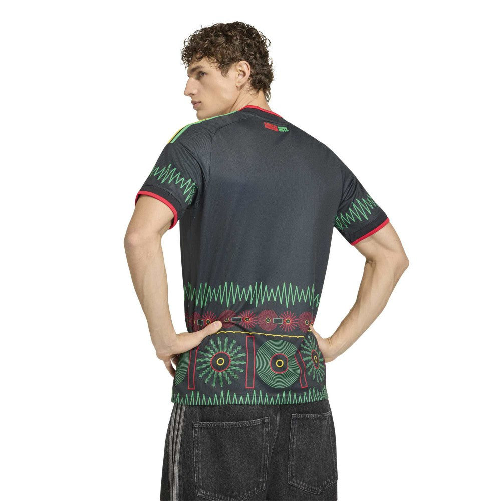 Jamaica National Team 2026 Away Replica Jersey - Adidas Black