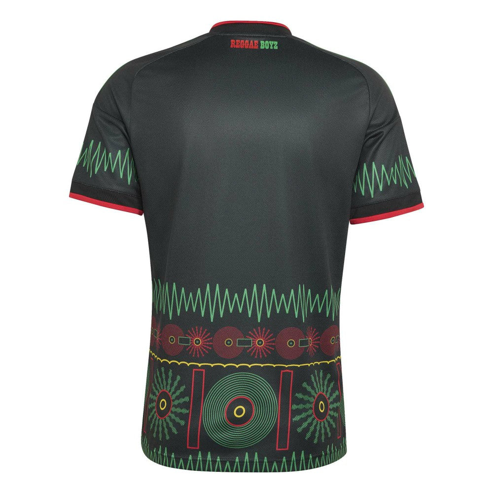 Jamaica National Team 2026 Away Replica Jersey - Adidas Black