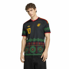 Bob Marley Jamaica National Team 2026 Away Replica Jersey - Adidas Black