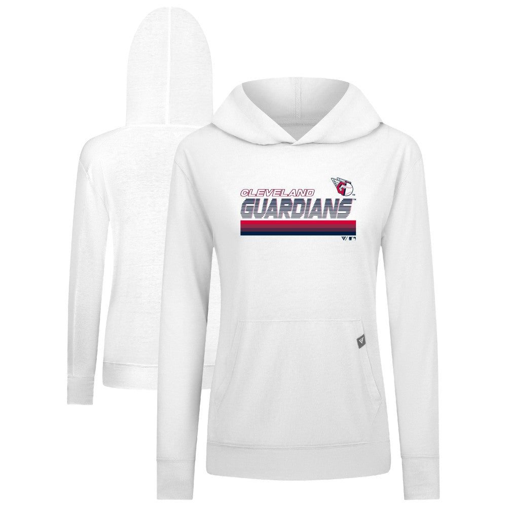 MLB Cleveland Guardians Levelwear Women's Relay Breaker Pullover Hoodie