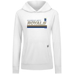 MLB Kansas City Royals Levelwear Women's Relay Breaker Pullover Hoodie