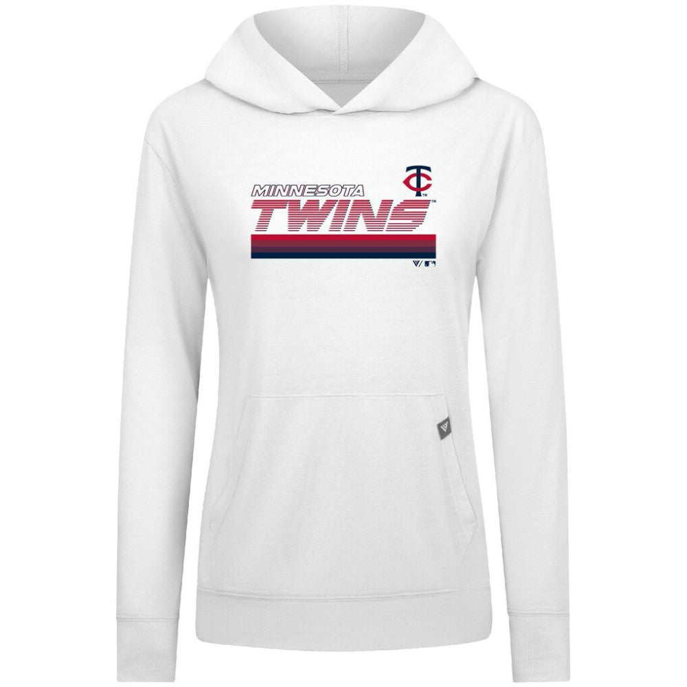 MLB Minnesota Twins Levelwear Women's Relay Breaker Pullover Hoodie