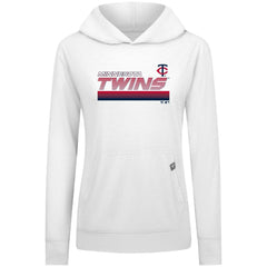 MLB Minnesota Twins Levelwear Women's Relay Breaker Pullover Hoodie