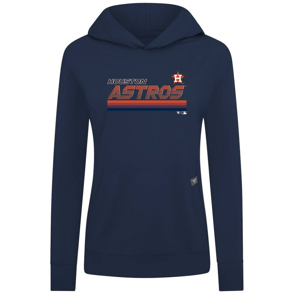 MLB Houston Astros Levelwear Women's Relay Breaker Pullover Hoodie