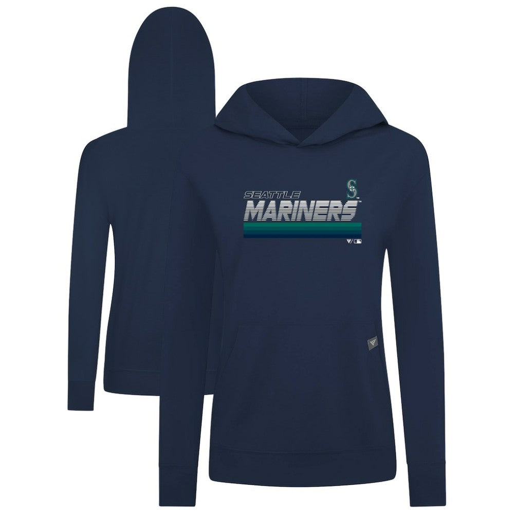 MLB Seattle Mariners Levelwear Women's Relay Breaker Pullover Hoodie