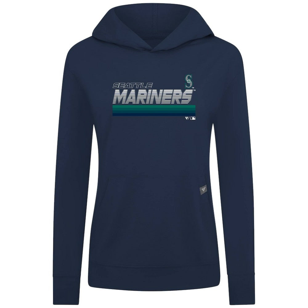 MLB Seattle Mariners Levelwear Women's Relay Breaker Pullover Hoodie