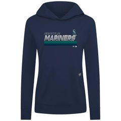 MLB Seattle Mariners Levelwear Women's Relay Breaker Pullover Hoodie