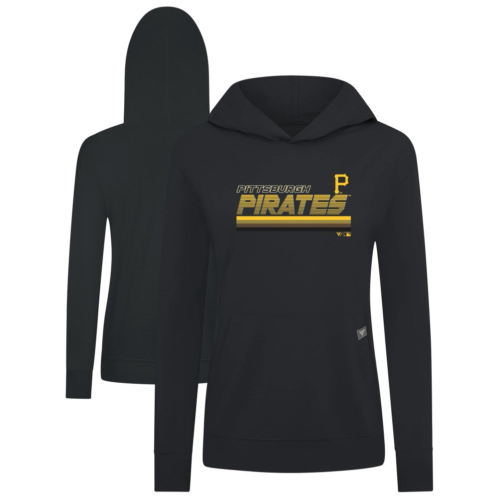 MLB Pittsburgh Pirates Levelwear Women's Relay Breaker Pullover Hoodie