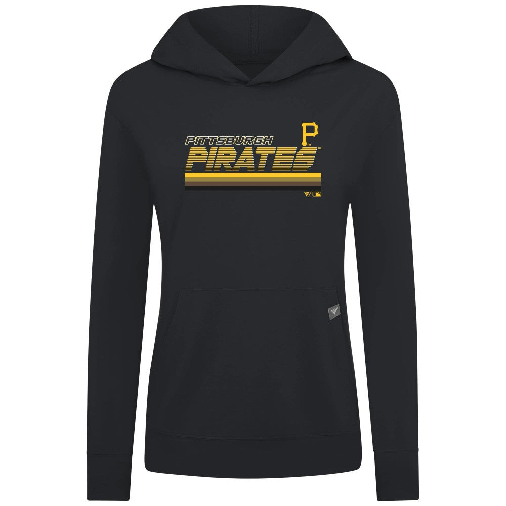 MLB Pittsburgh Pirates Levelwear Women's Relay Breaker Pullover Hoodie