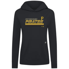 MLB Pittsburgh Pirates Levelwear Women's Relay Breaker Pullover Hoodie