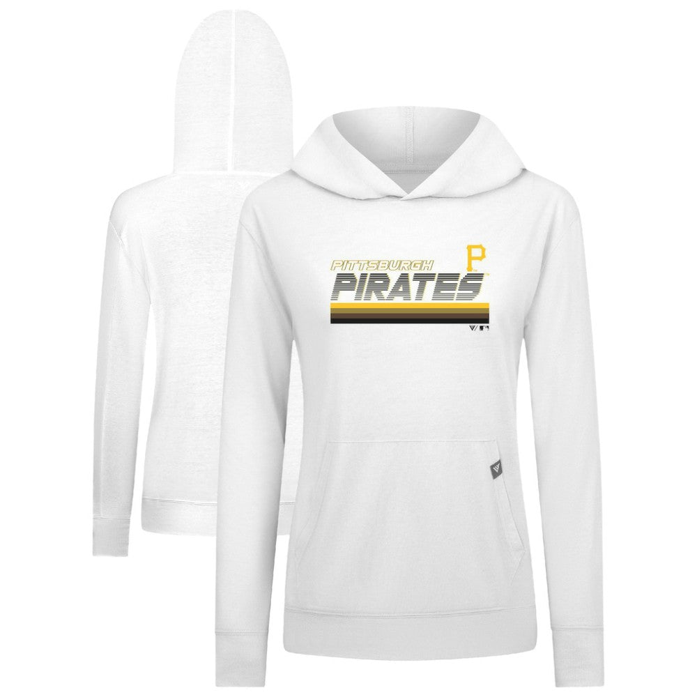 MLB Pittsburgh Pirates Levelwear Women's Relay Breaker Pullover Hoodie