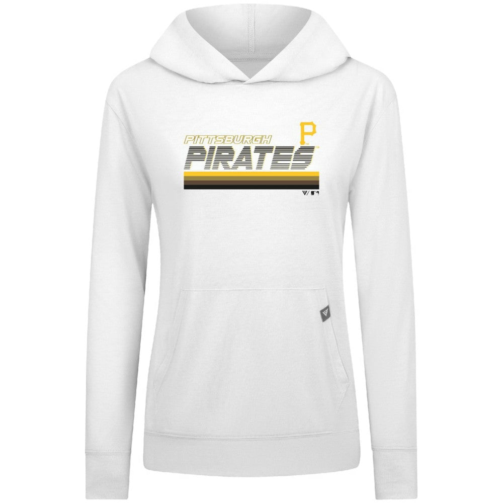 MLB Pittsburgh Pirates Levelwear Women's Relay Breaker Pullover Hoodie