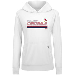 MLB St. Louis Cardinals Levelwear Women's Relay Breaker Pullover Hoodie