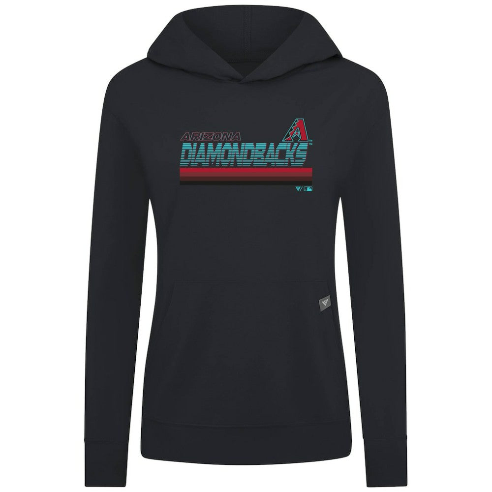 MLB Arizona Diamondbacks Levelwear Women's Relay Breaker Pullover Hoodie