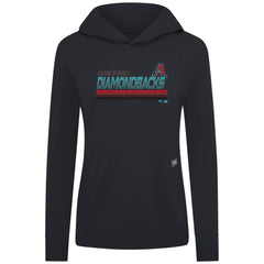 MLB Arizona Diamondbacks Levelwear Women's Relay Breaker Pullover Hoodie
