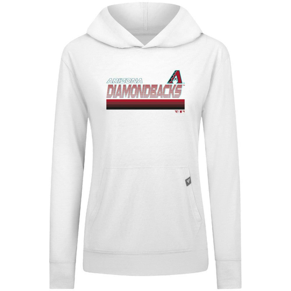 MLB Arizona Diamondbacks Levelwear Women's Relay Breaker Pullover Hoodie