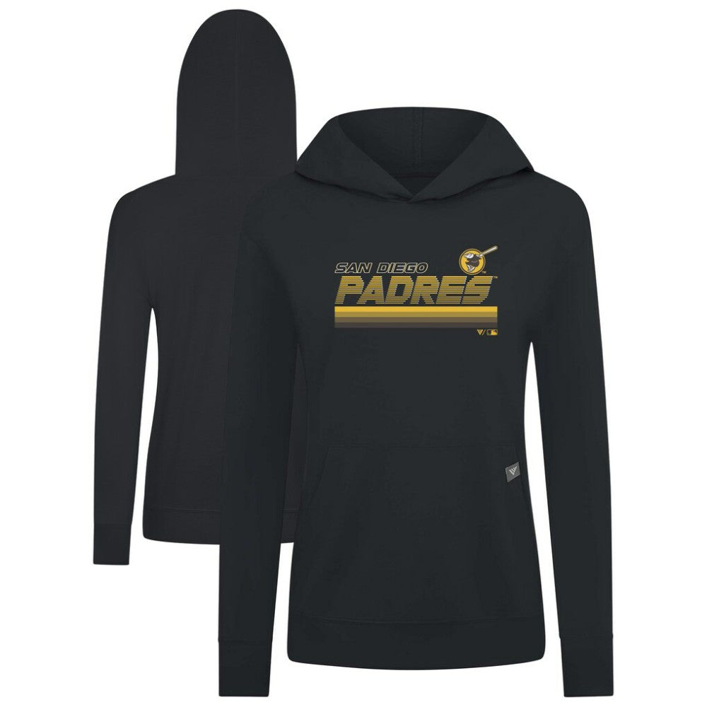 MLB San Diego Padres Levelwear Women's Relay Breaker Pullover Hoodie