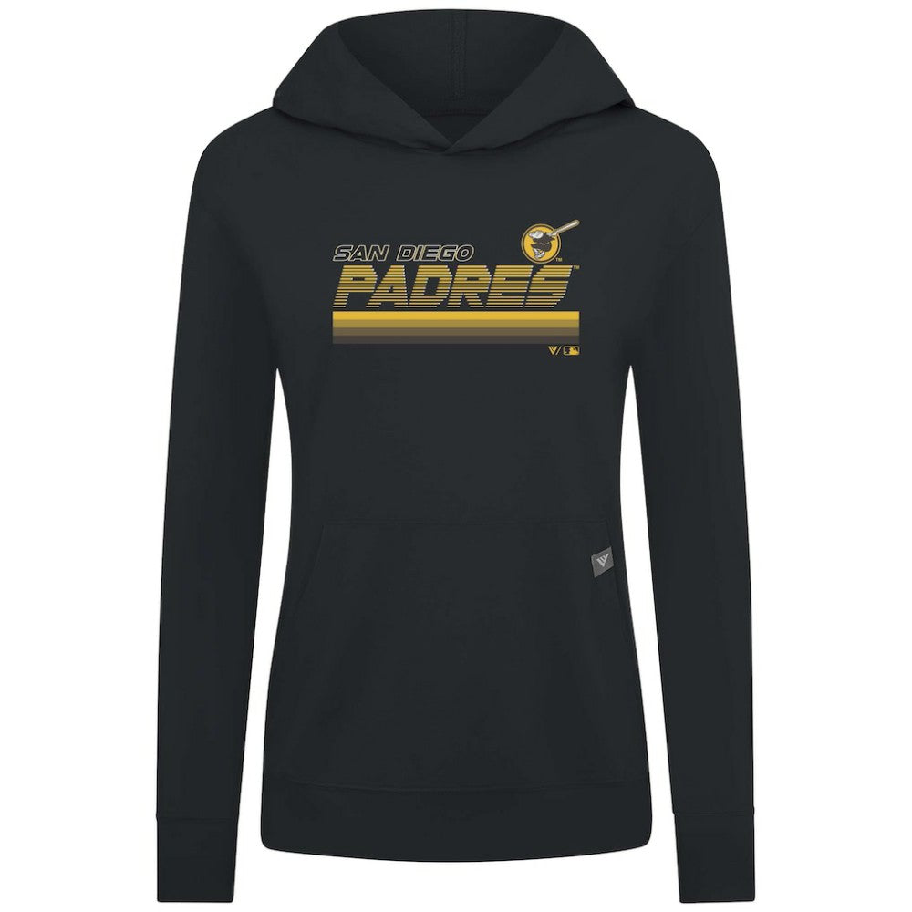 MLB San Diego Padres Levelwear Women's Relay Breaker Pullover Hoodie