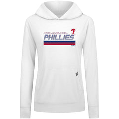 MLB Philadelphia Phillies Levelwear Women's Relay Breaker Pullover Hoodie