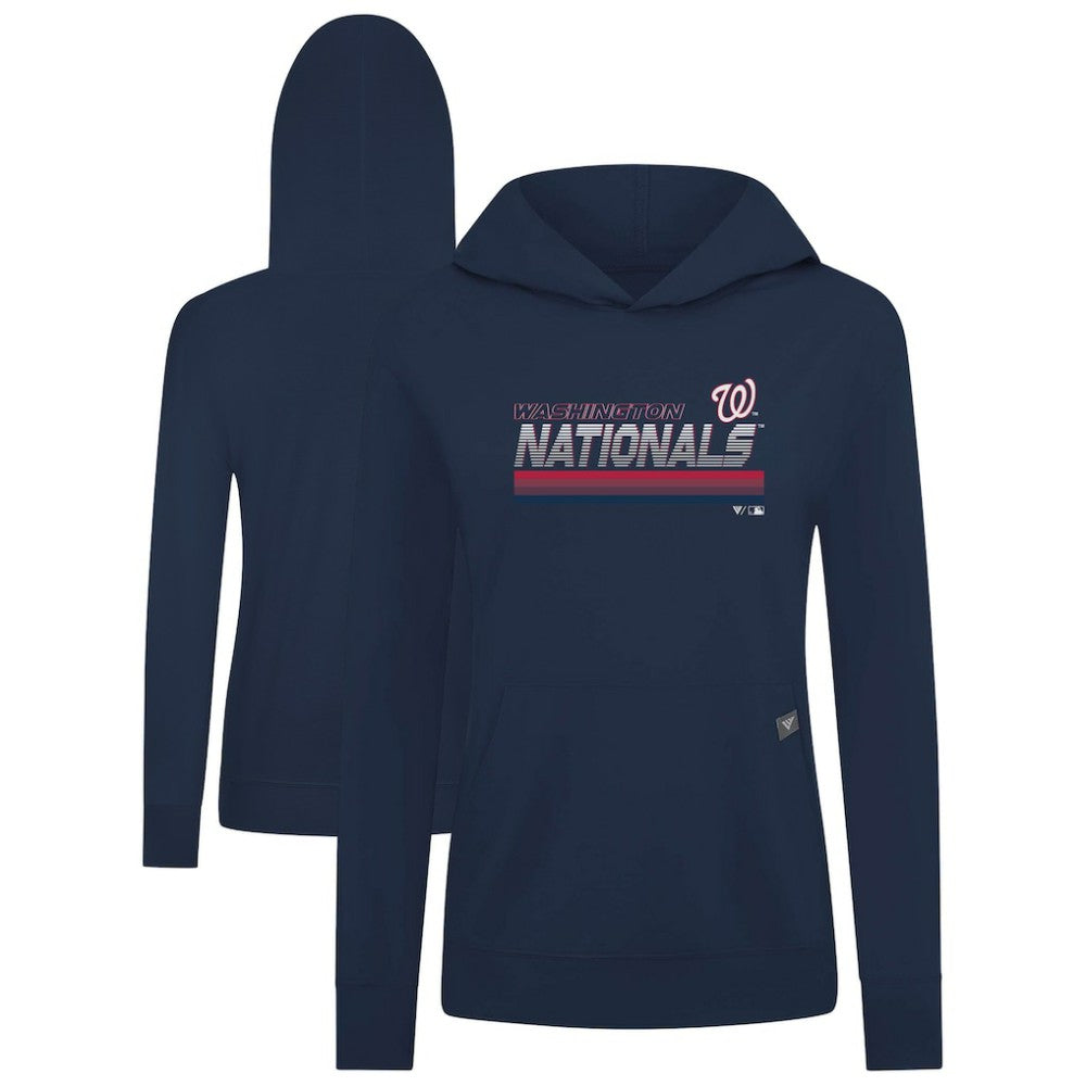 MLB Washington Nationals Levelwear Women's Relay Breaker Pullover Hoodie